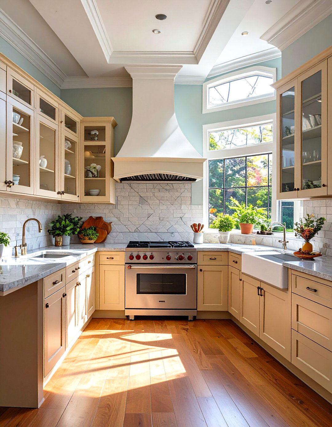 Symmetrical U Shaped Kitchen Design - 30 u shaped kitchen designs