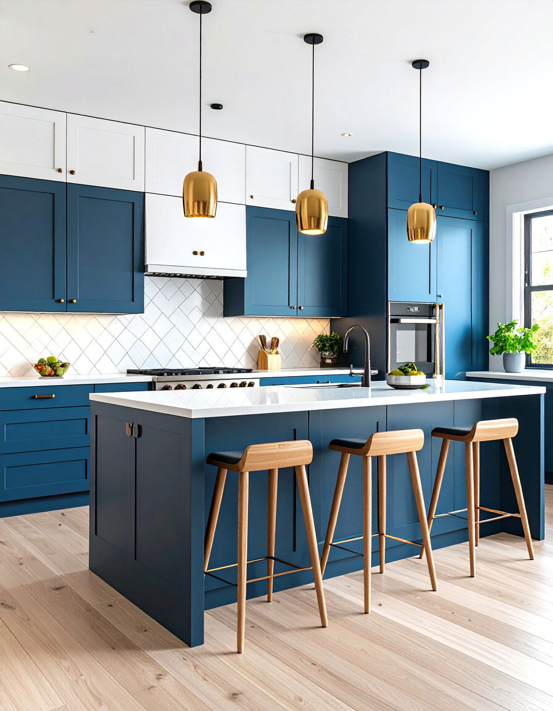 T Bar Knobs for a Contemporary Edge - 30 kitchen cabinet hardware ideas