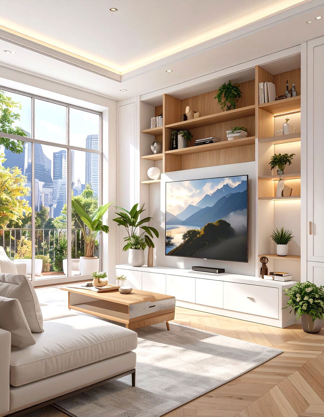 30 TV Wall Decor Ideas to Elevate Your Living Room - We Love Home Blog
