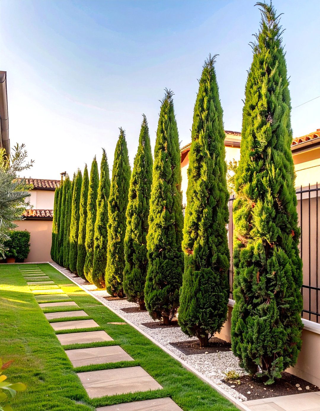 Tall Slender Plants for Vertical Interest - 30 tiny backyard ideas