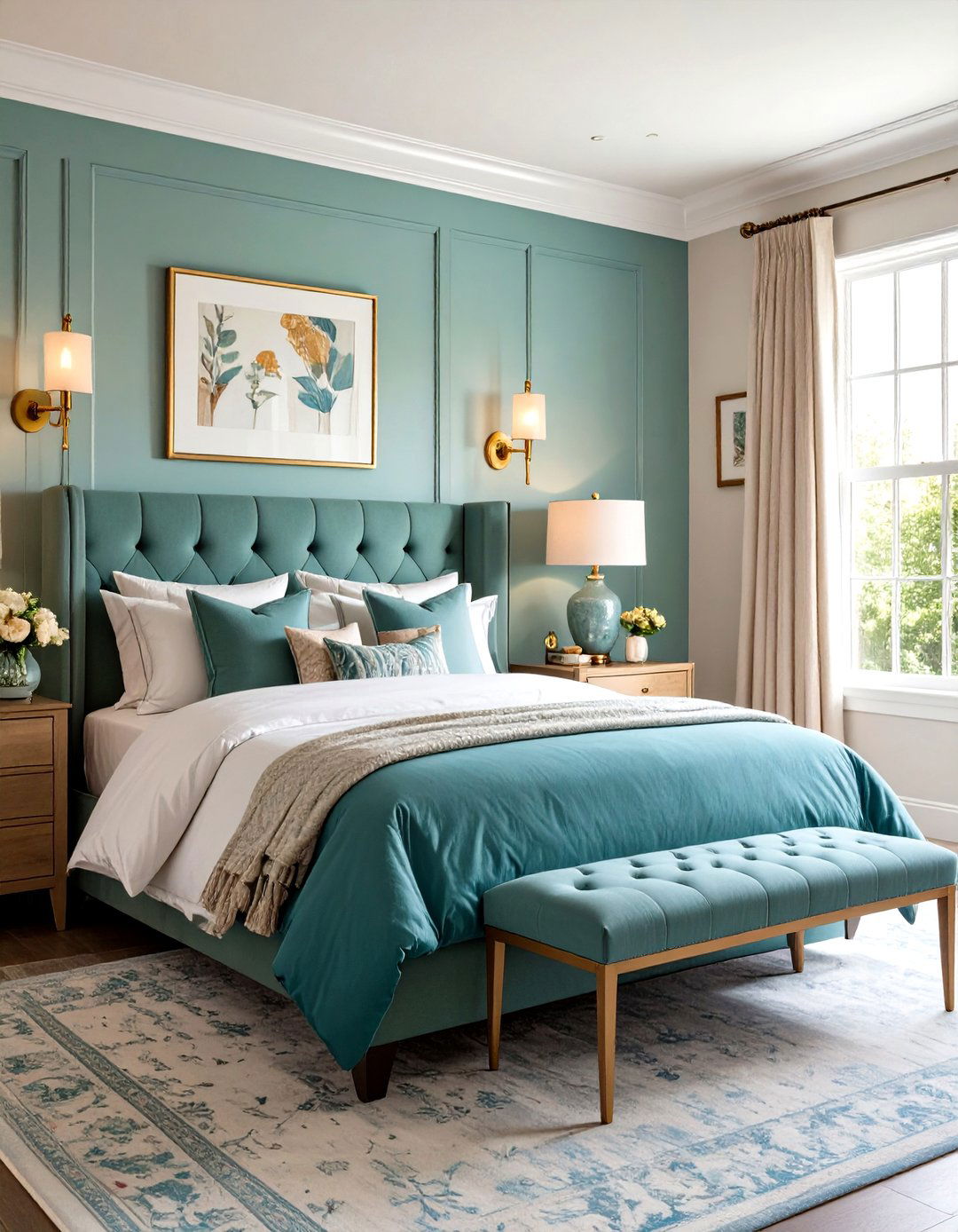 Task Lighting for Bedside Reading - 30 pottery barn bedroom ideas