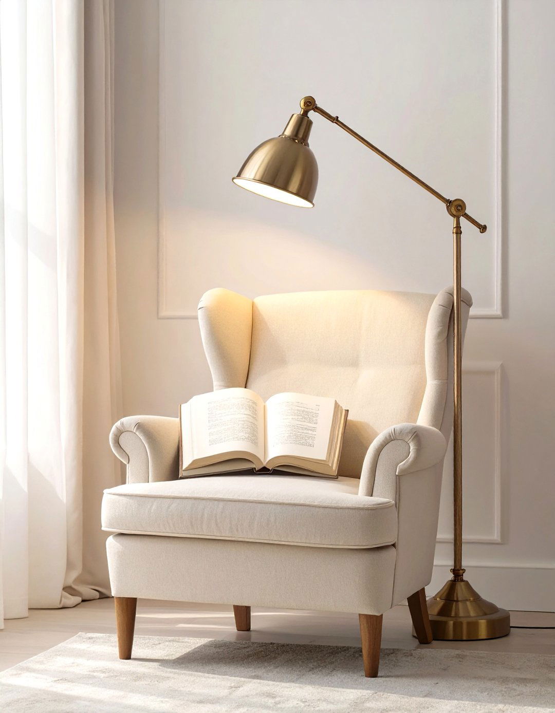 Task Lighting with a Pharmacy Floor Lamp - 30 best lighting for interior design ideas