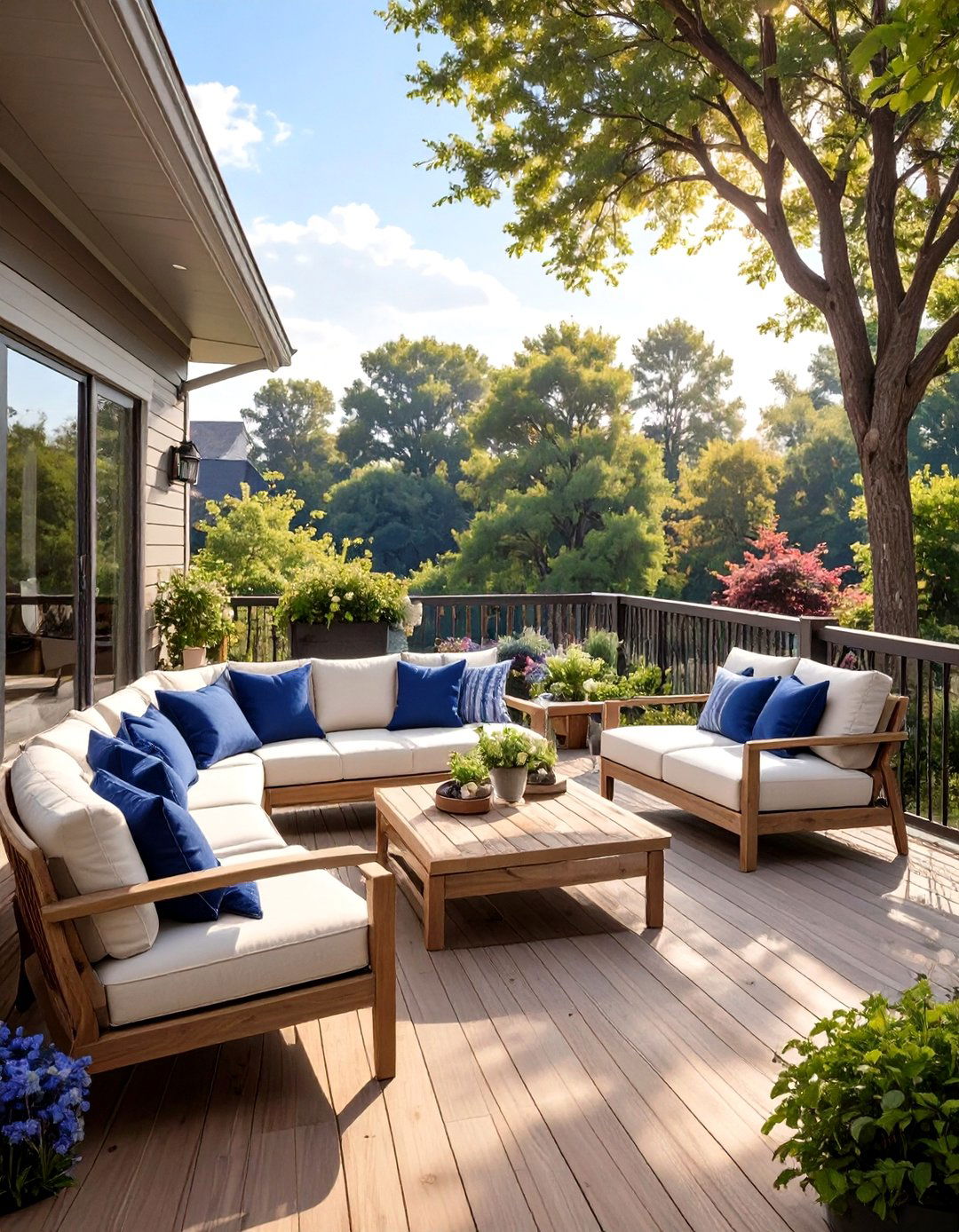 Taupe Deck Stain - 30 deck stain ideas