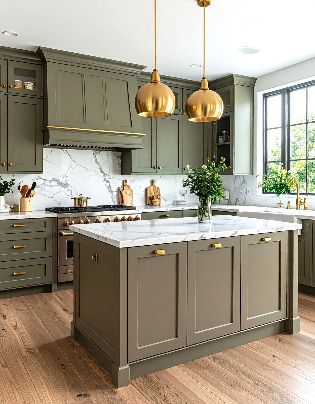 Taupe Kitchen Cabinets - 30 kitchen cabinet paint ideas