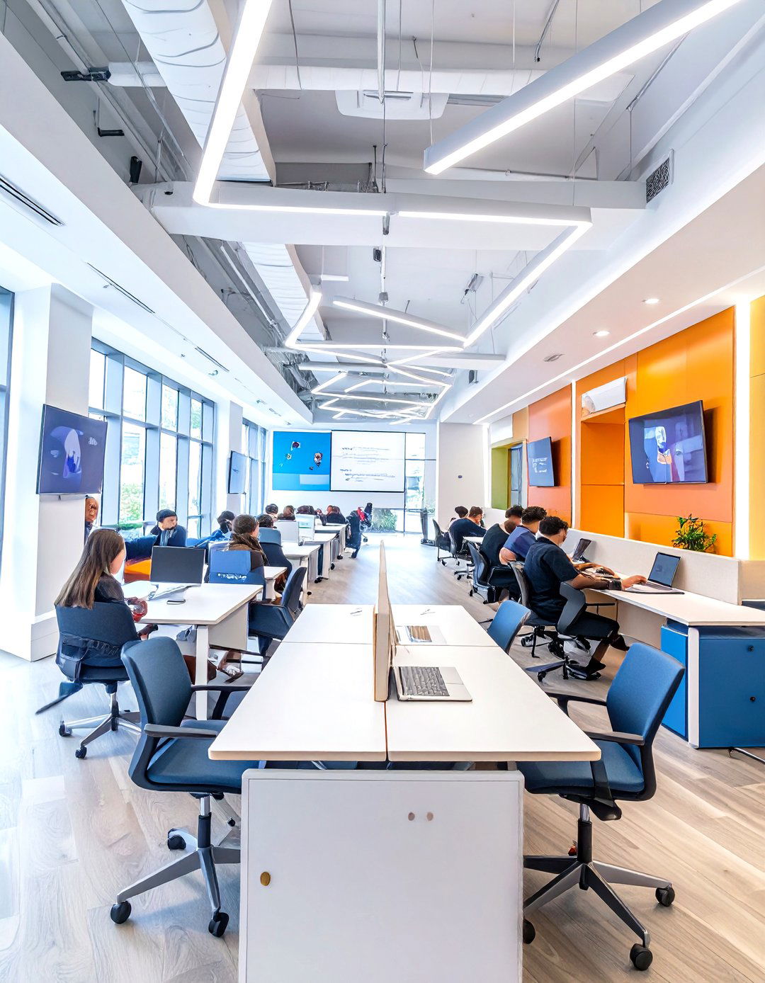 Tech Integrated Collaborative Hubs - 30 interior design colleges ideas