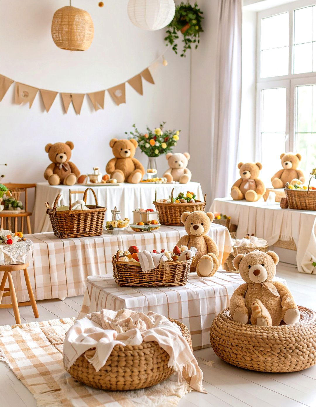 Teddy Bear Picnic Gathering - 30 cute baby shower ideas