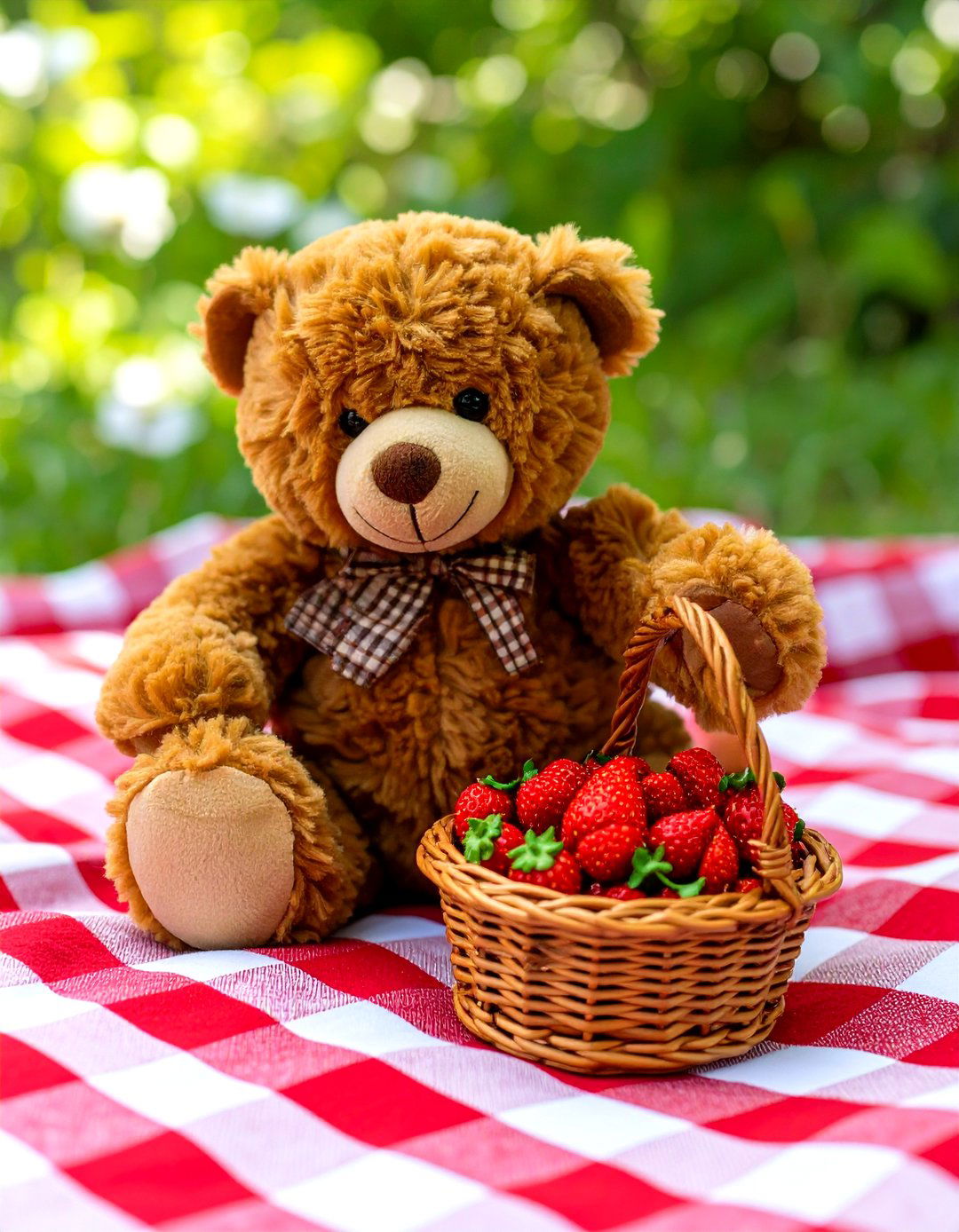 Teddy Bear Picnic Setting - 30 baby shower centerpiece ideas