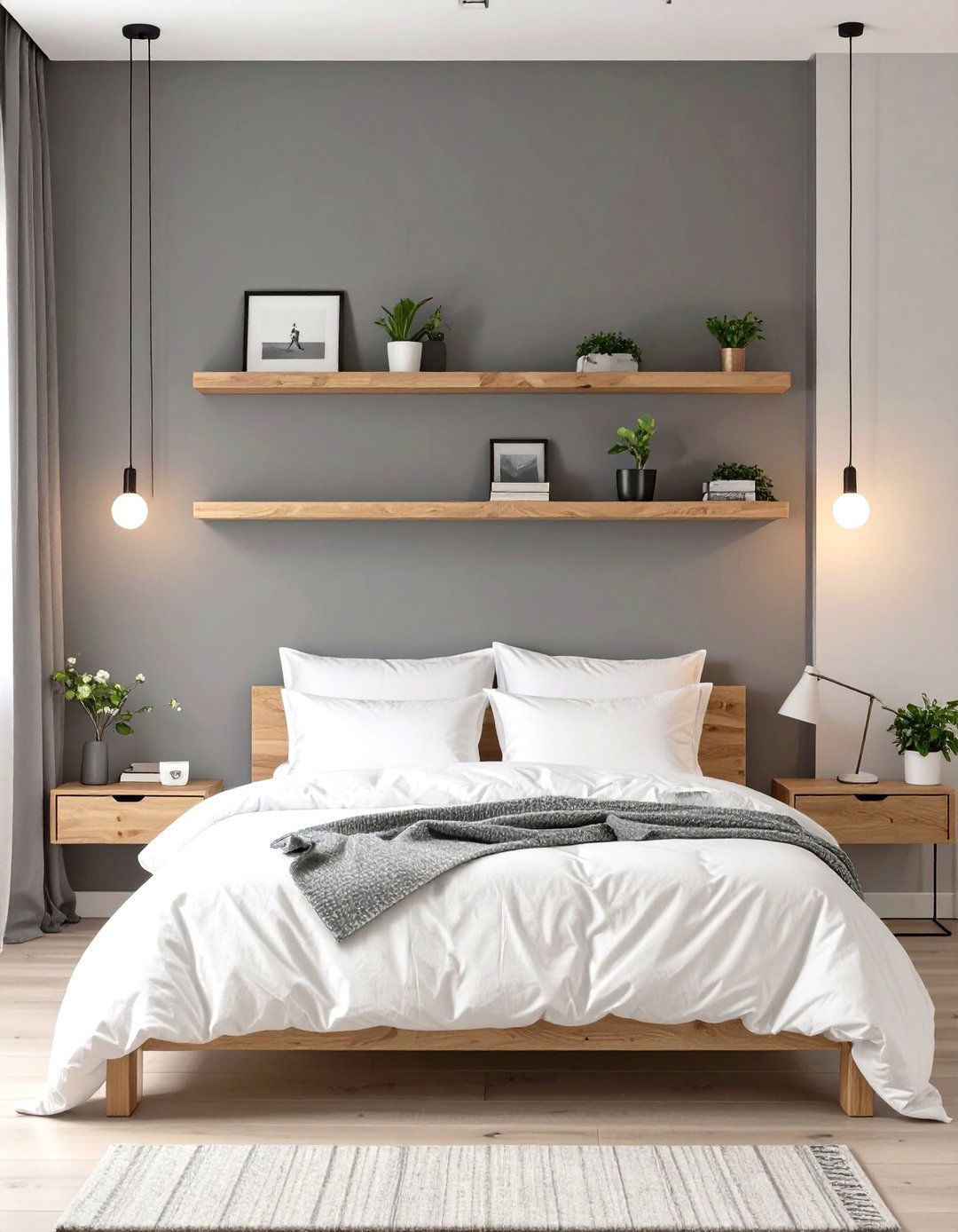 Teenage Boy Bedroom with Dark Accent Walls - 30 teenage boy bedroom ideas