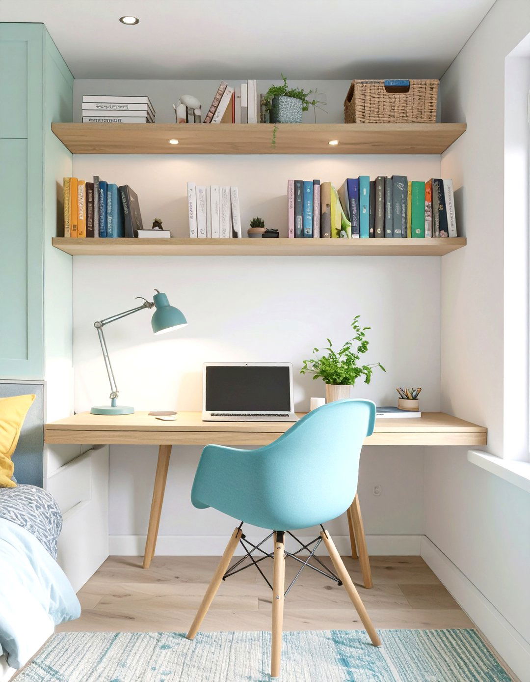 Teenage Boy Bedroom with a Dedicated Study Zone - 30 teenage boy bedroom ideas