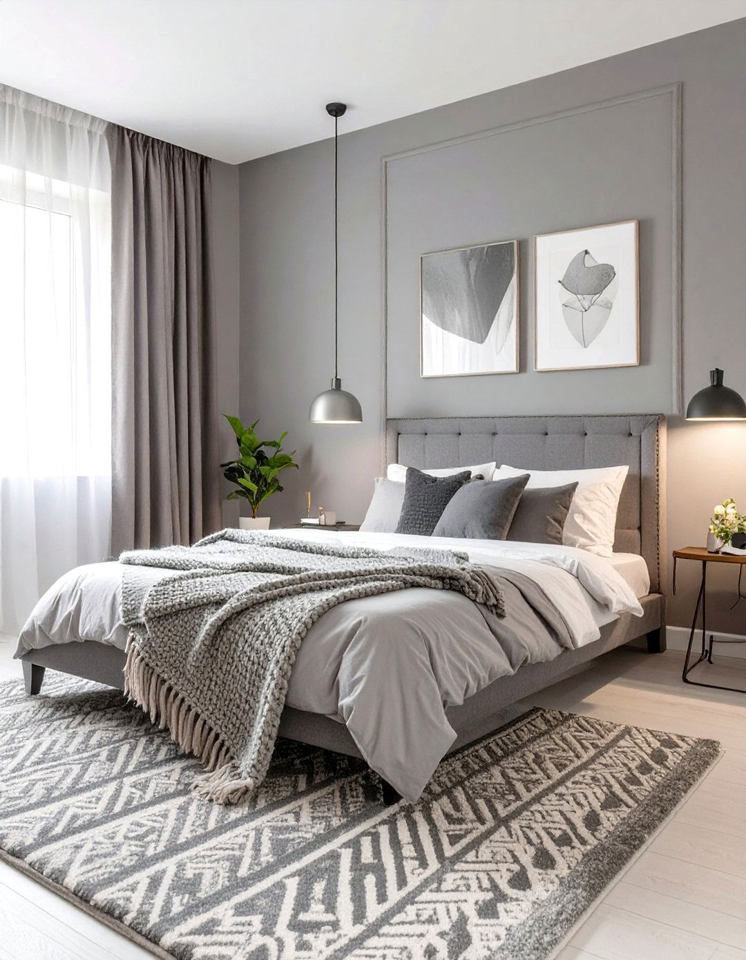Teenage Boy Bedroom with a Monochromatic Color Scheme - 30 teenage boy bedroom ideas