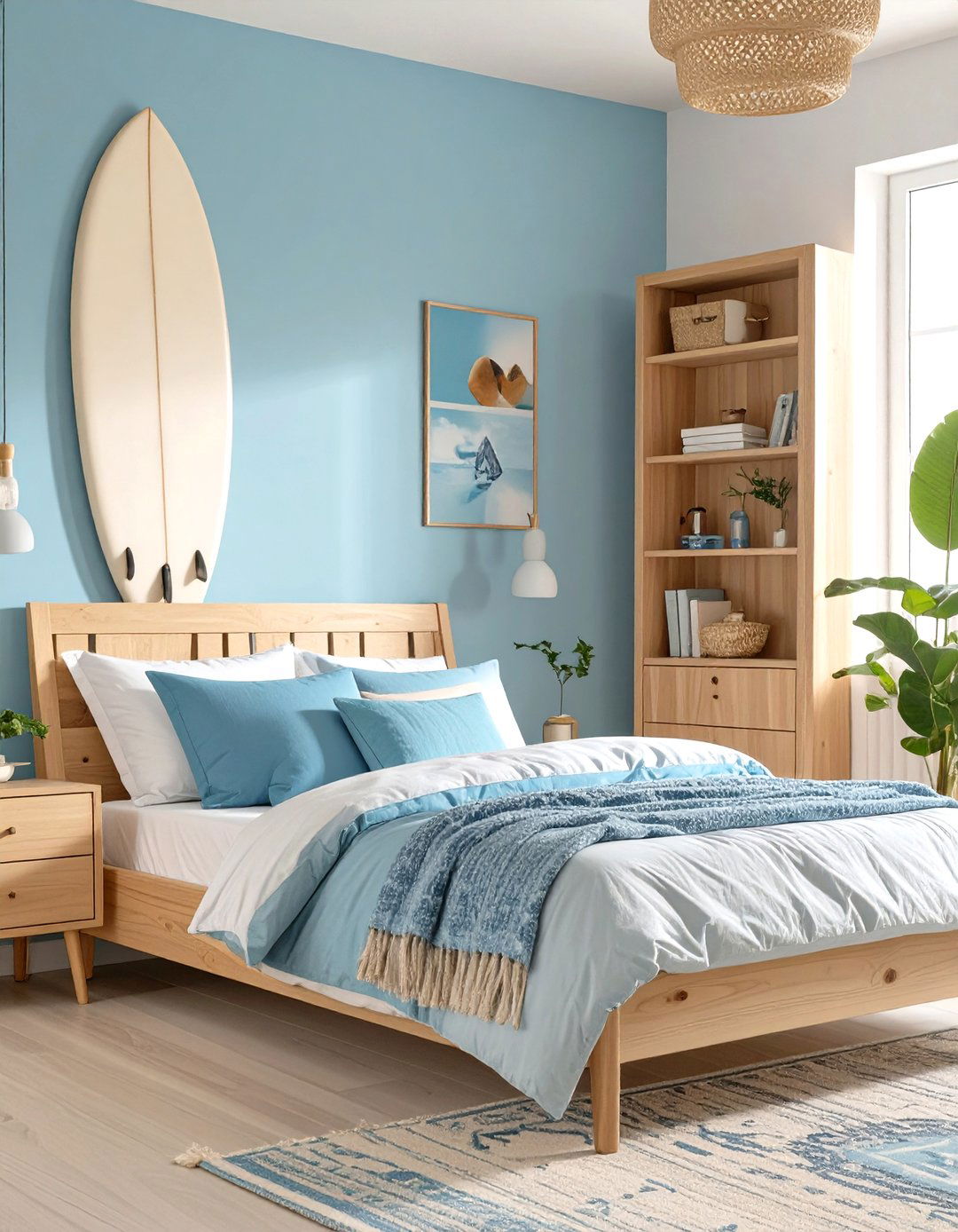 Teenage Boy Bedroom with a Surfer or Coastal Vibe - 30 teenage boy bedroom ideas