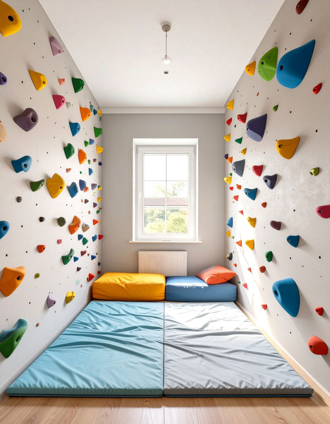 Teenage Boys Room with a Climbing Wall Feature - 30 teenage boys room ideas