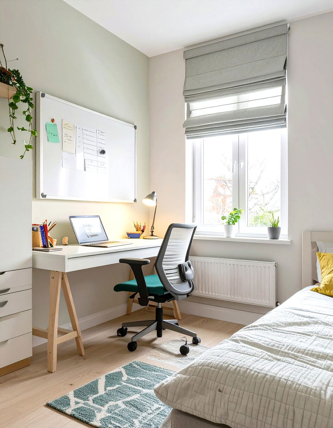 Teenage Boys Room with a Dedicated Homework Station - 30 teenage boys room ideas