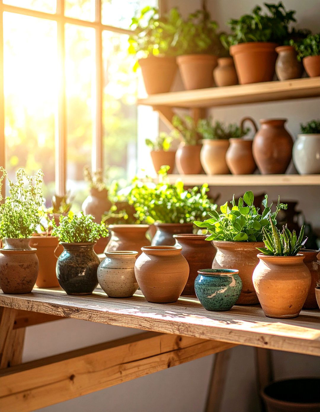Terracotta and Clay Pottery - 30 rustic home decor ideas