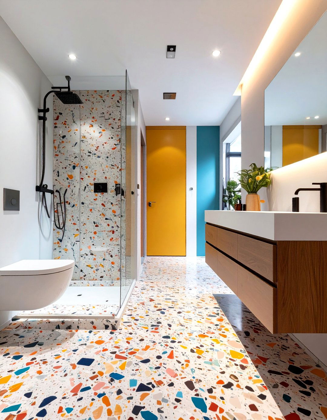 Terrazzo Bathroom Surfaces - 30 bathroom trends