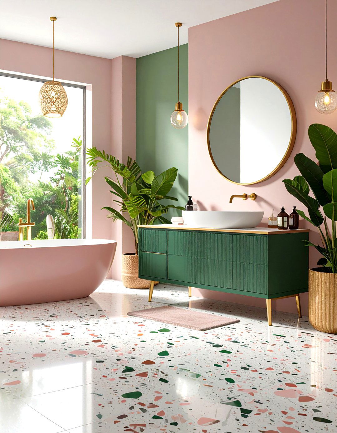 Terrazzo Flooring and Surfaces - 30 retro interior design ideas
