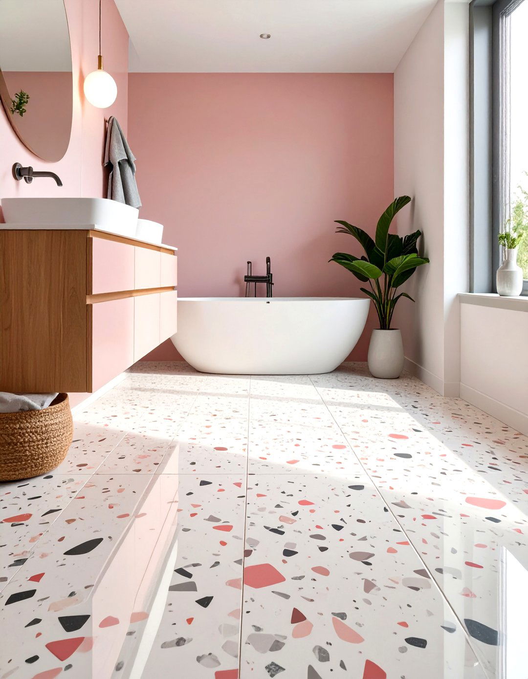 Terrazzo Flooring and Surfaces - 30 what are the top bathroom renovation ideas ideas