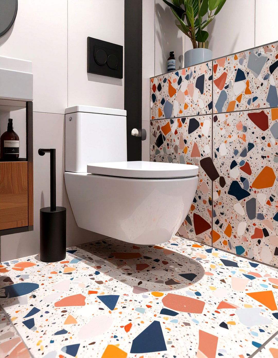 Terrazzo Fun Indian Toilet Bathroom - 30 indian toilet bathroom design ideas