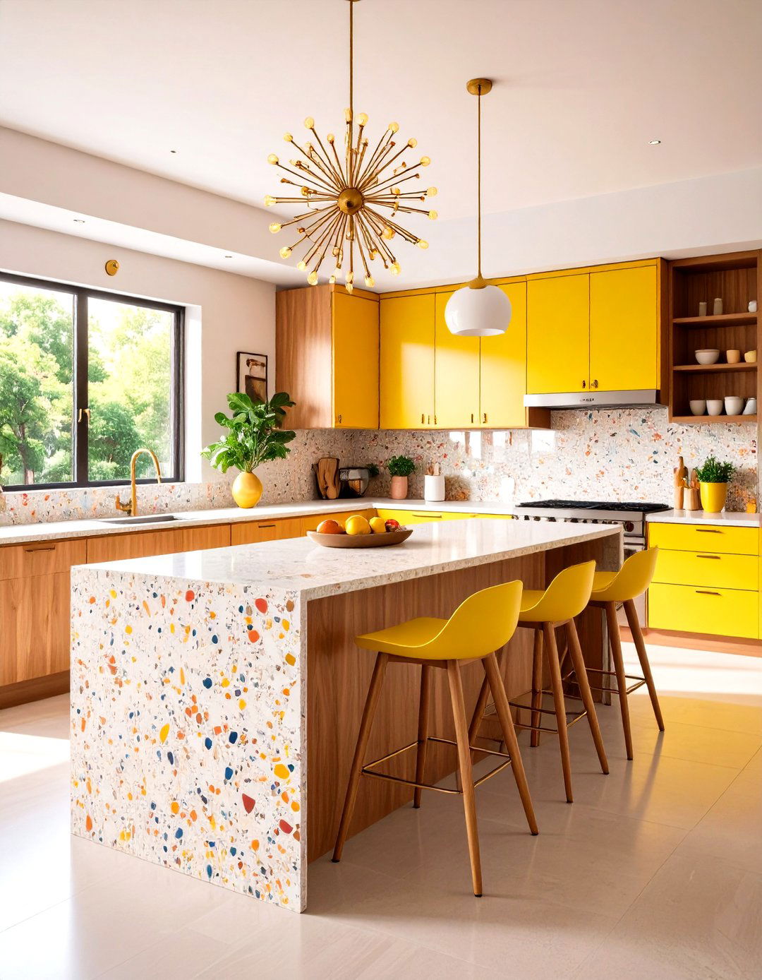 Terrazzo Kitchen Counter - 30 kitchen counter ideas