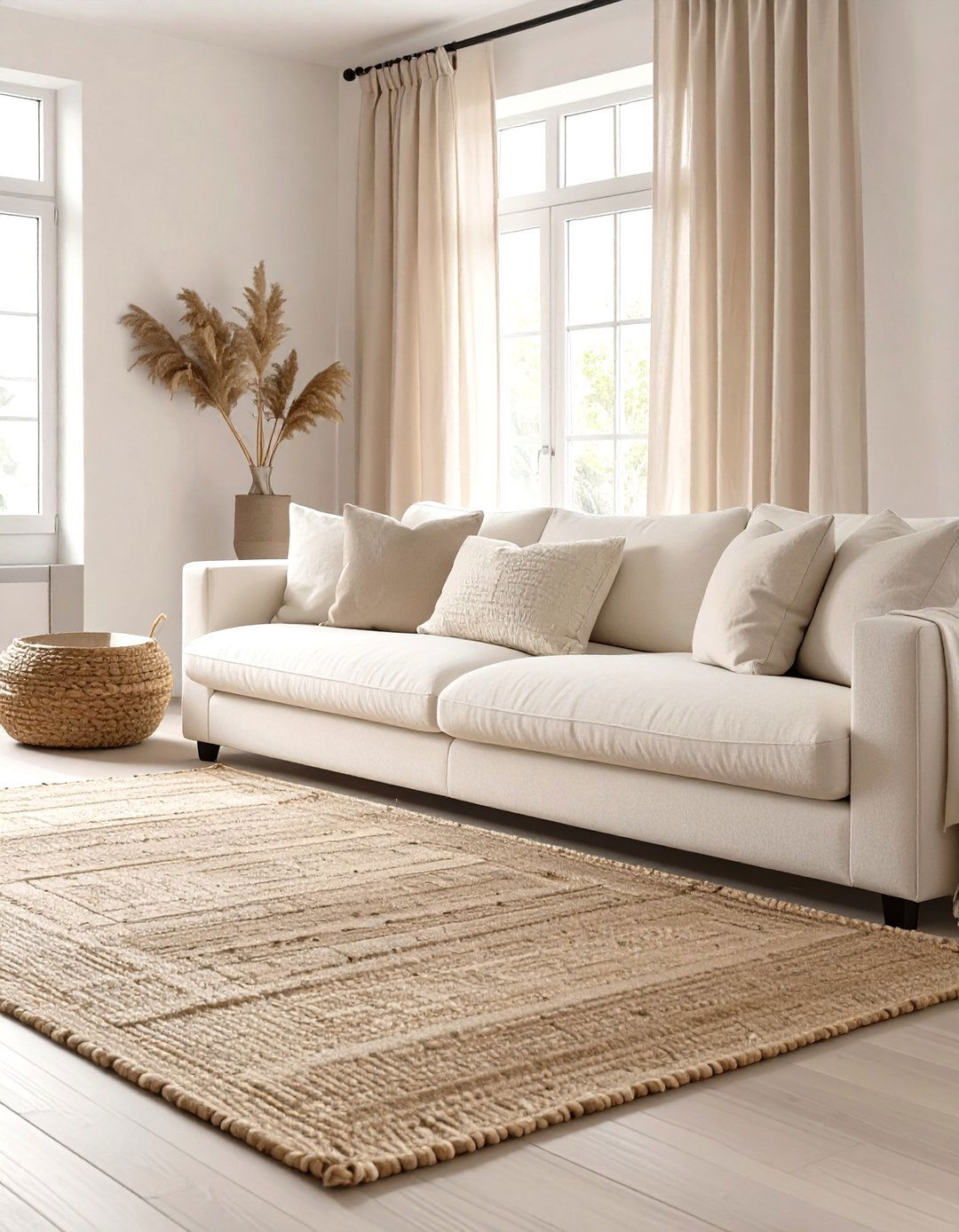Textured Neutrals Family Room - 30 modern family room ideas