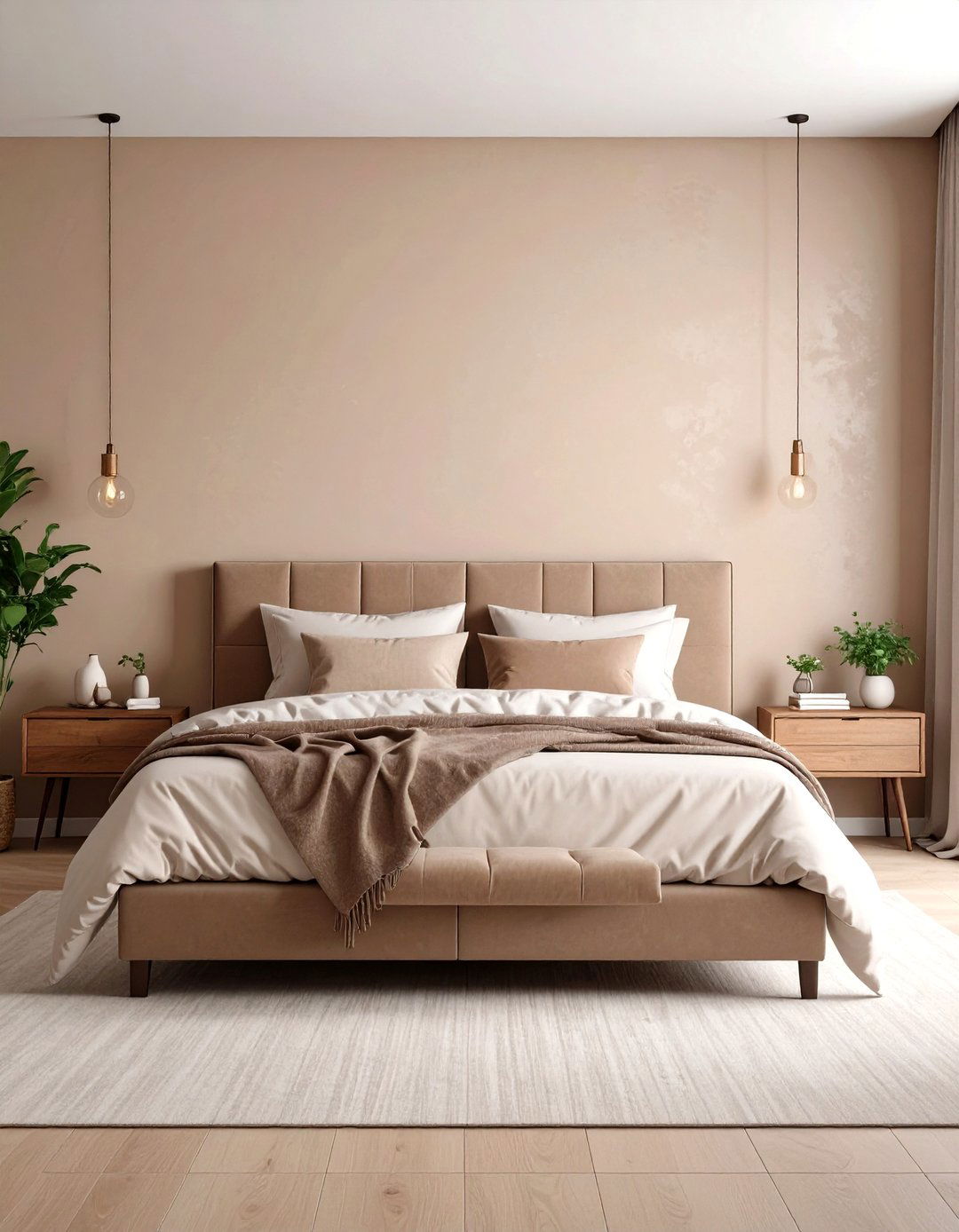 Textured Walls for a Softer Bedroom - 30 relaxing bedroom ideas