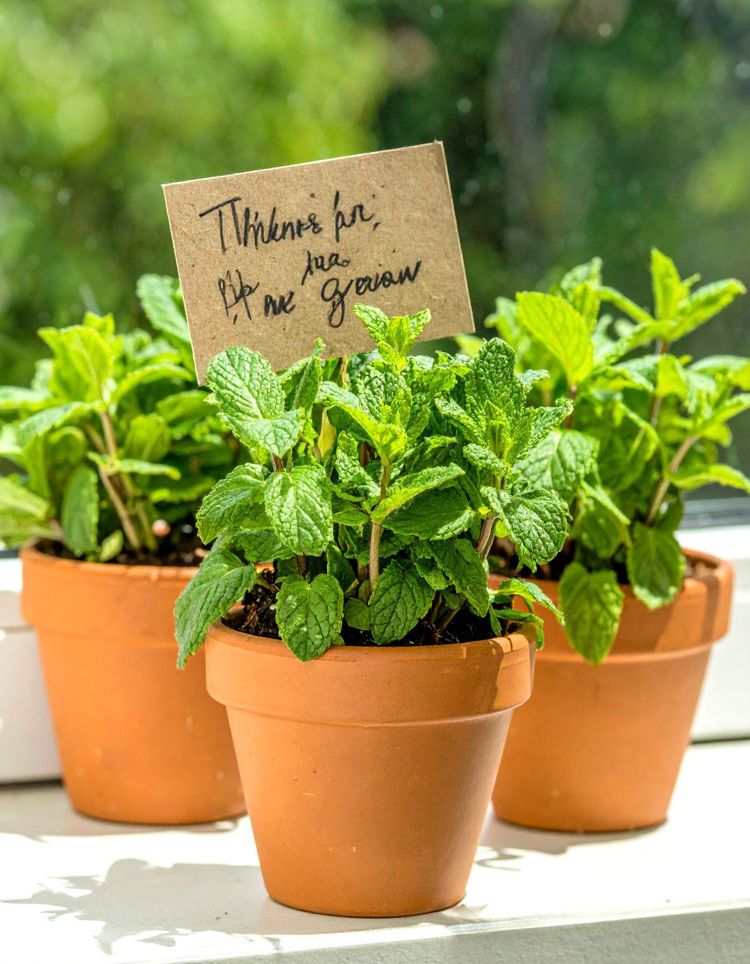 Thanks for Helping Me Grow Herb Favors - 30 baby shower favor ideas