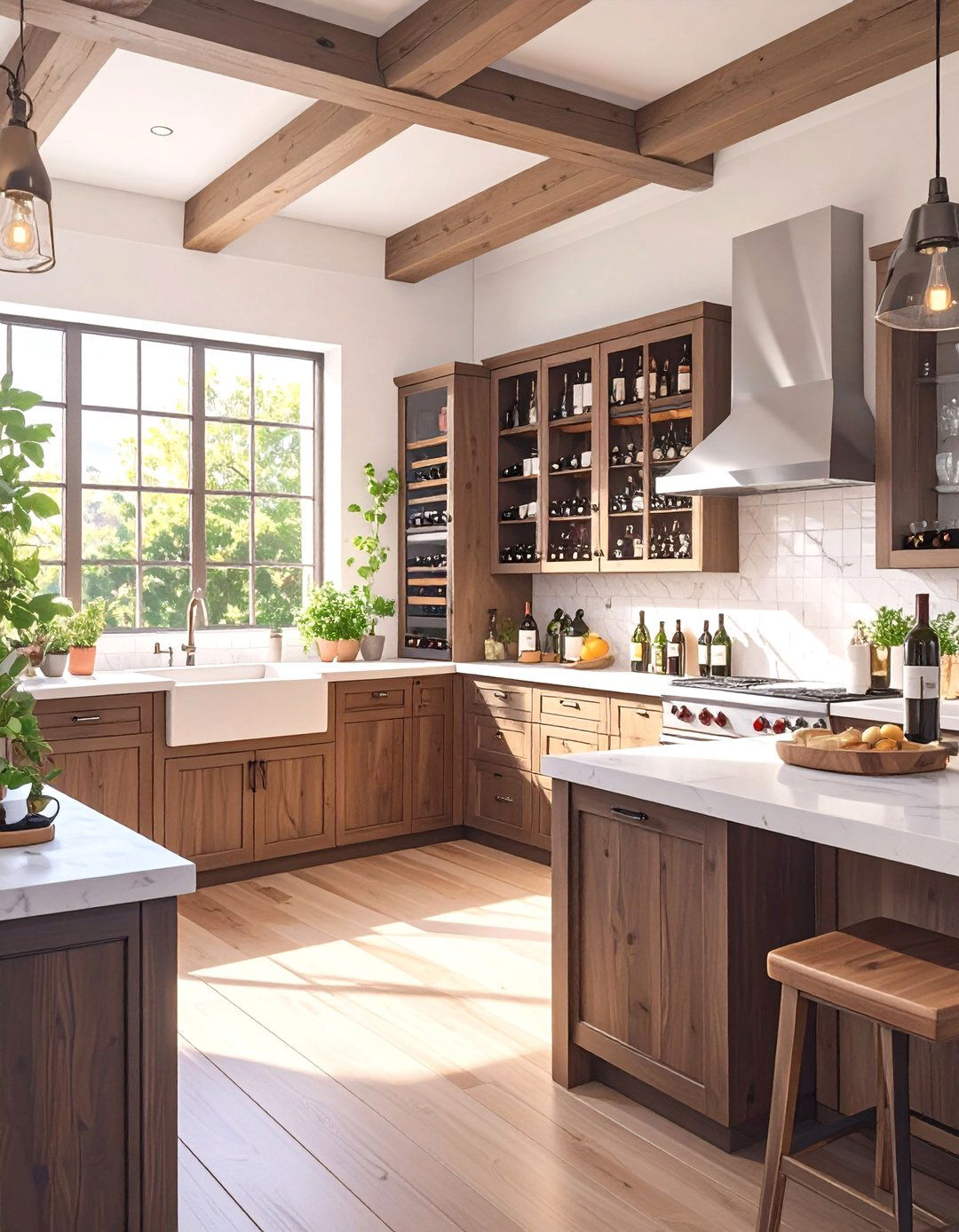 The AI Curated Wine Connoisseurs Kitchen - 30 ai kitchen remodel ideas
