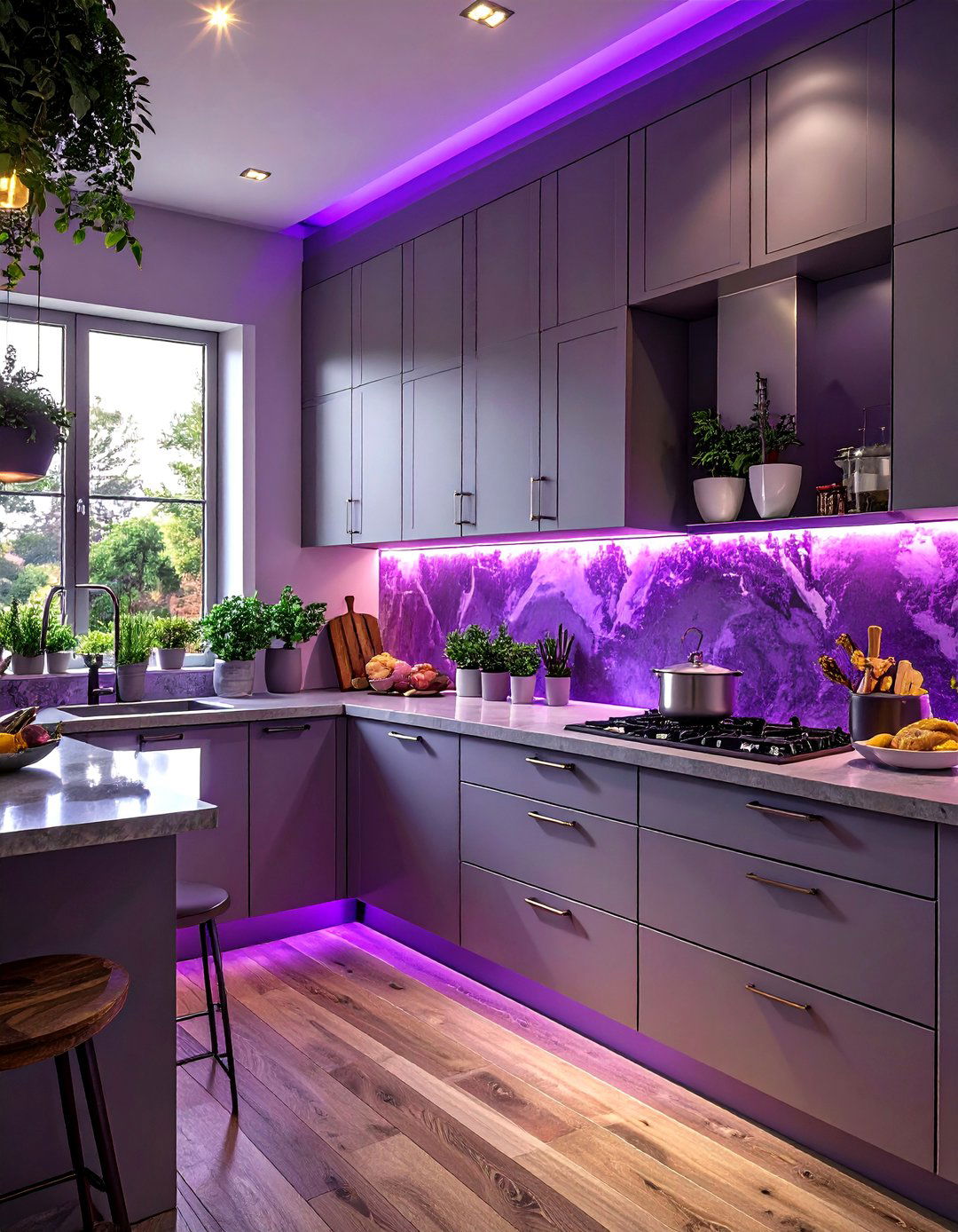 The AI Driven Color Pop Kitchen - 30 ai kitchen remodel ideas