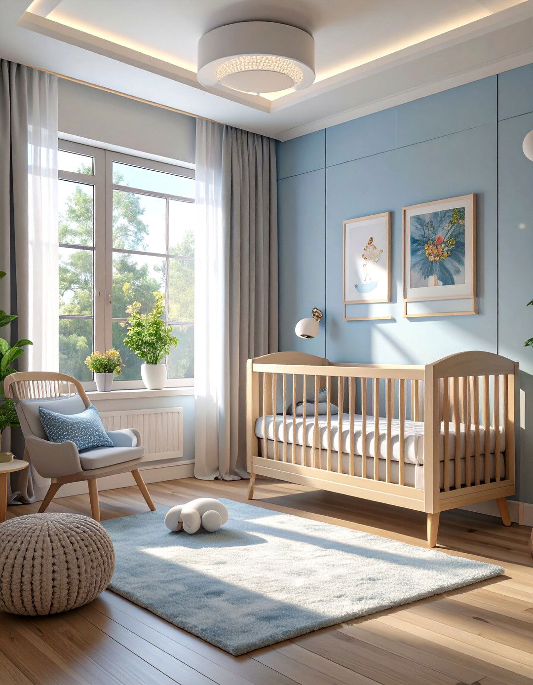 The AI Health and Wellness Hub Nursery - 30 ai nursery design ideas