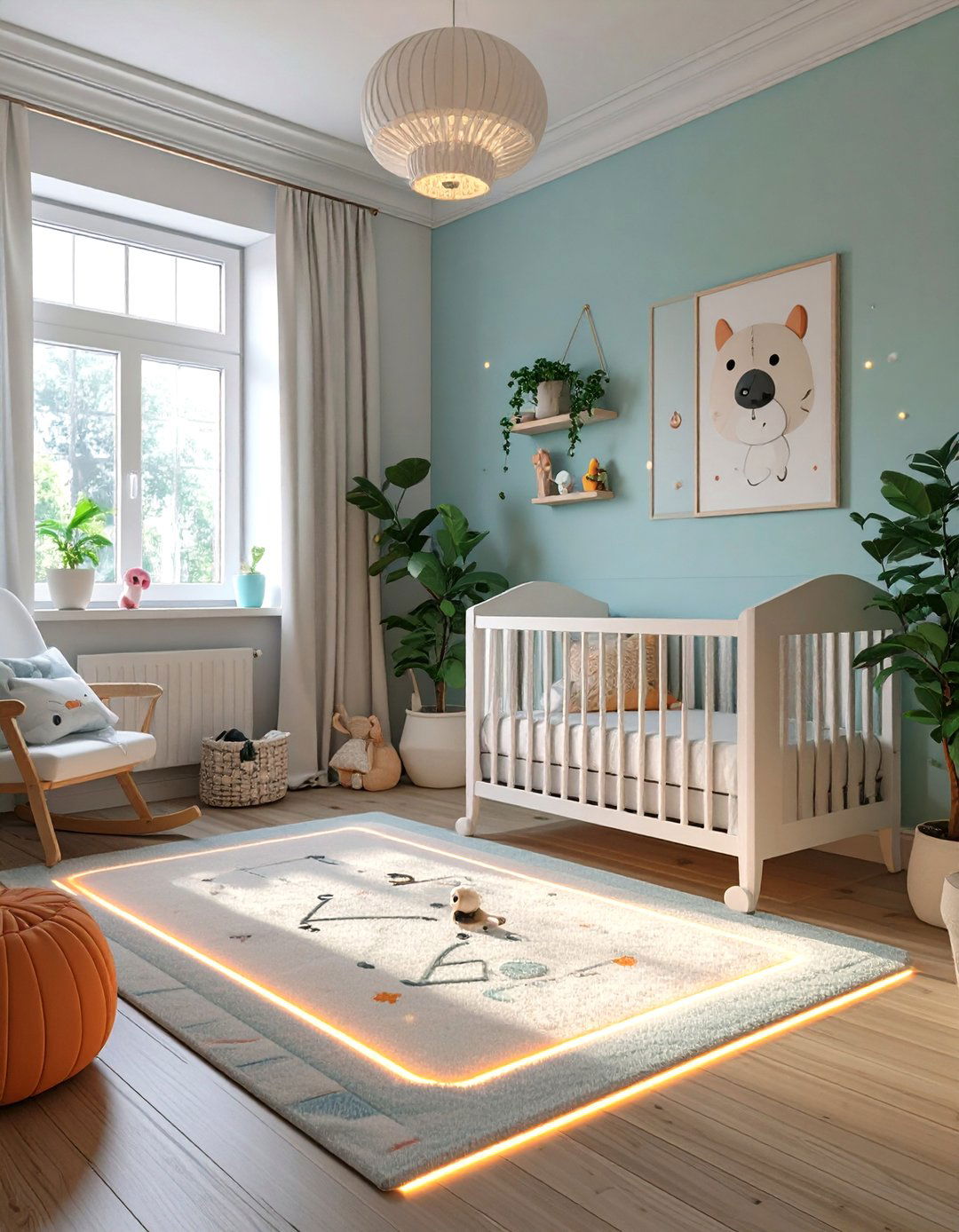 The AI Pet Companion Nursery - 30 ai nursery design ideas