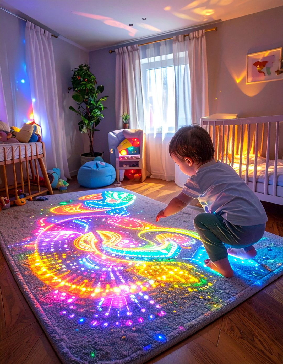 The AI Powered Sensory Development Nursery - 30 ai nursery design ideas