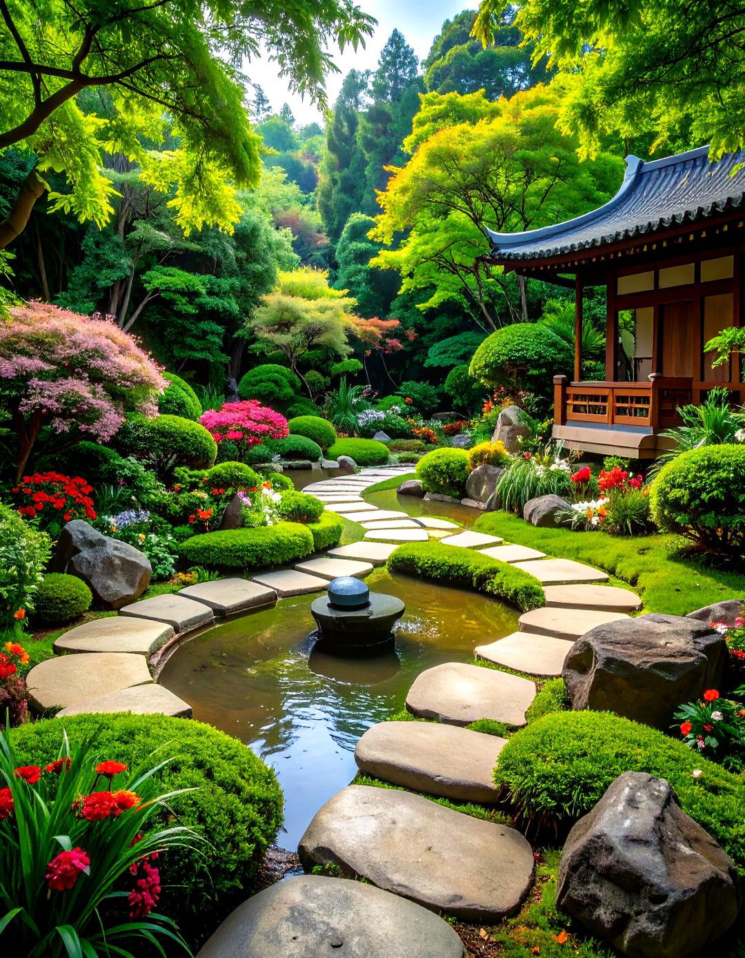 The Abundant and Green Garden - 30 feng shui interior design ideas