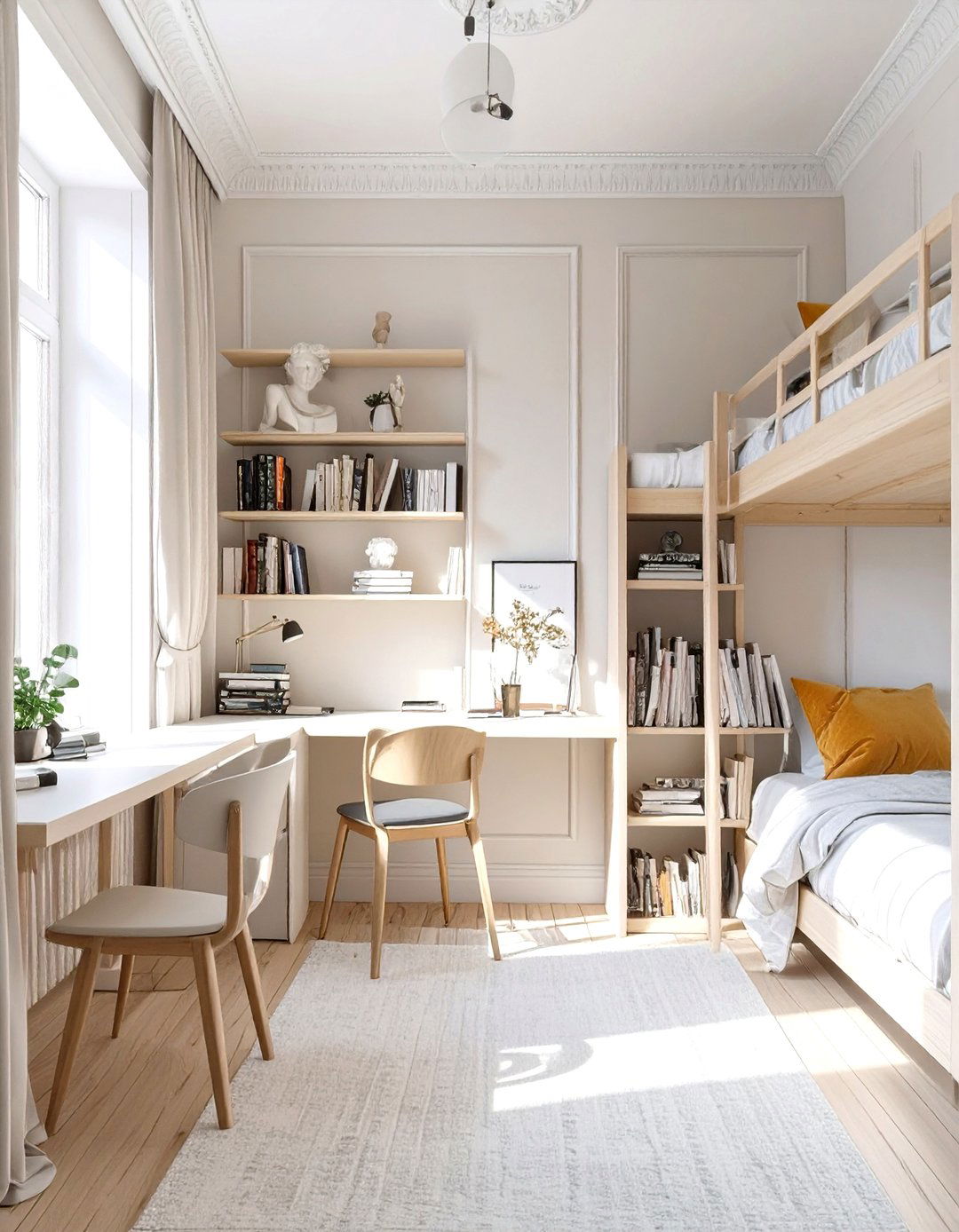 The Academic Light Academia Dorm Room - 30 dorm room ideas for girls