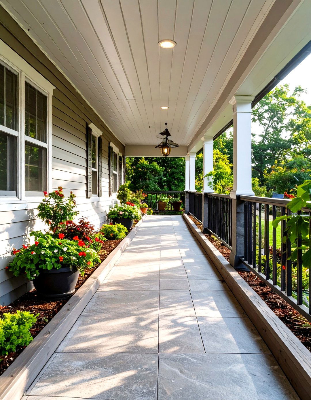 The Accessible Ramp Porch - 30 mobile home front porch ideas