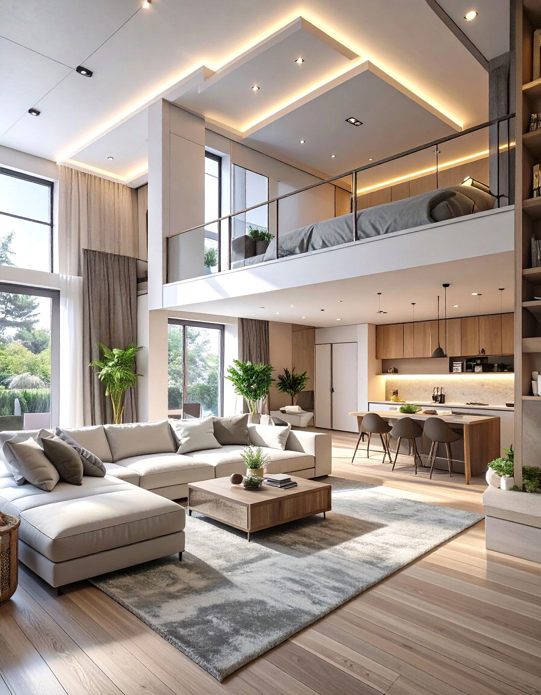 The Adaptable AI Studio - 30 ai tiny home interior ideas