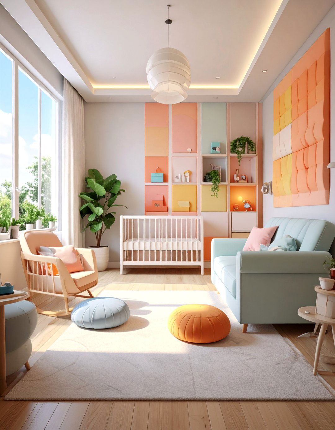 The Adaptive Soundscape Nursery - 30 ai nursery design ideas
