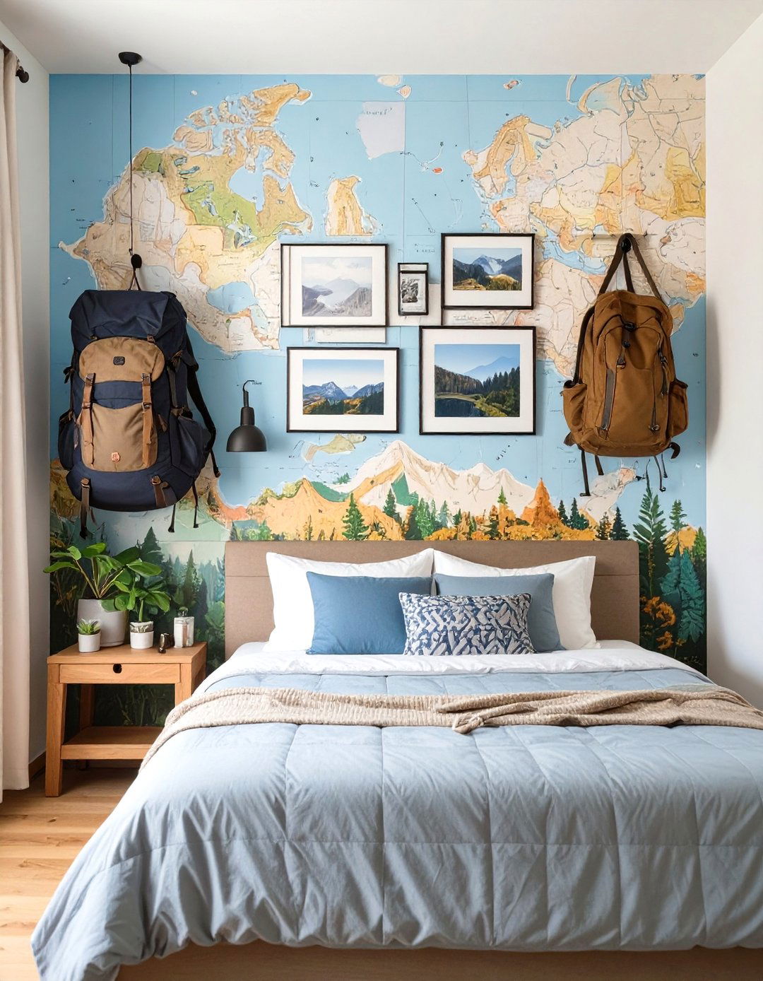 The Adventure Seekers Bedroom - 30 mens bedroom ideas on a budget