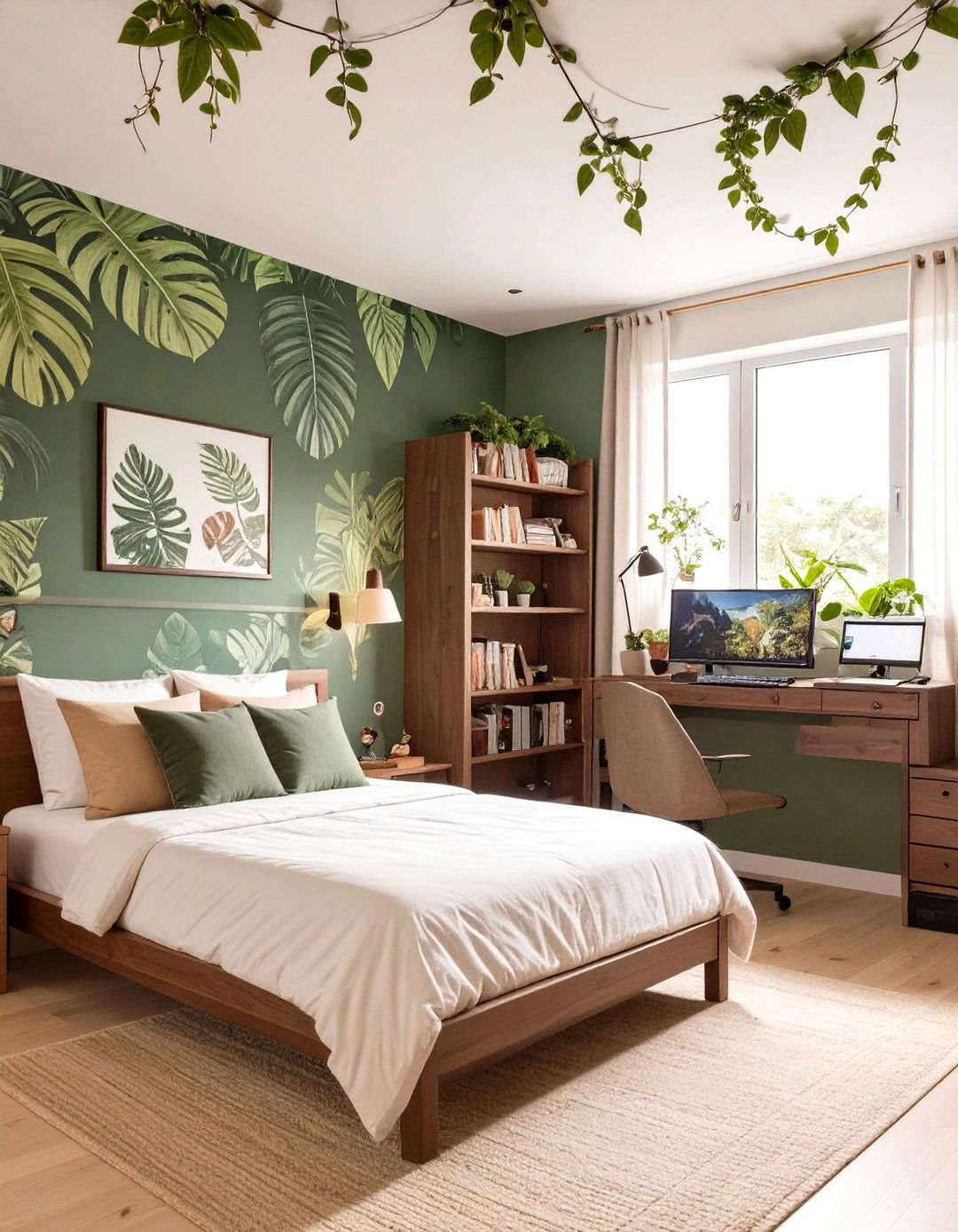 The Adventurers Jungle Outpost Bedroom - 30 boys gaming bedroom ideas