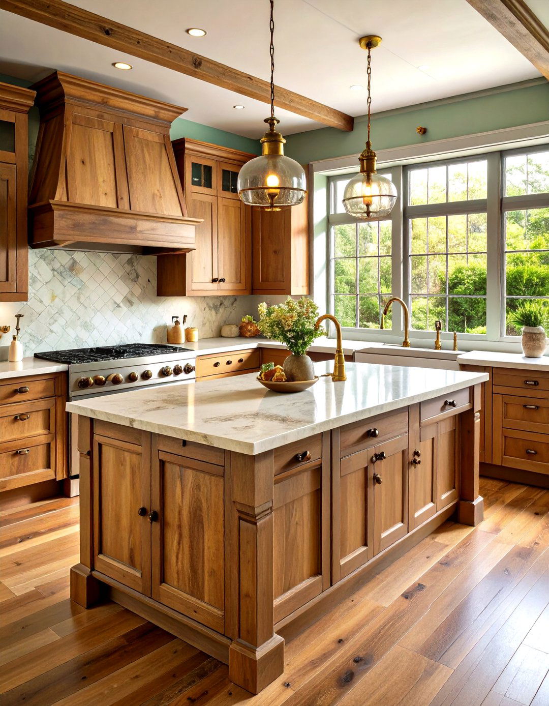 The Aged Patina Kitchen - 30 italian kitchen design ideas