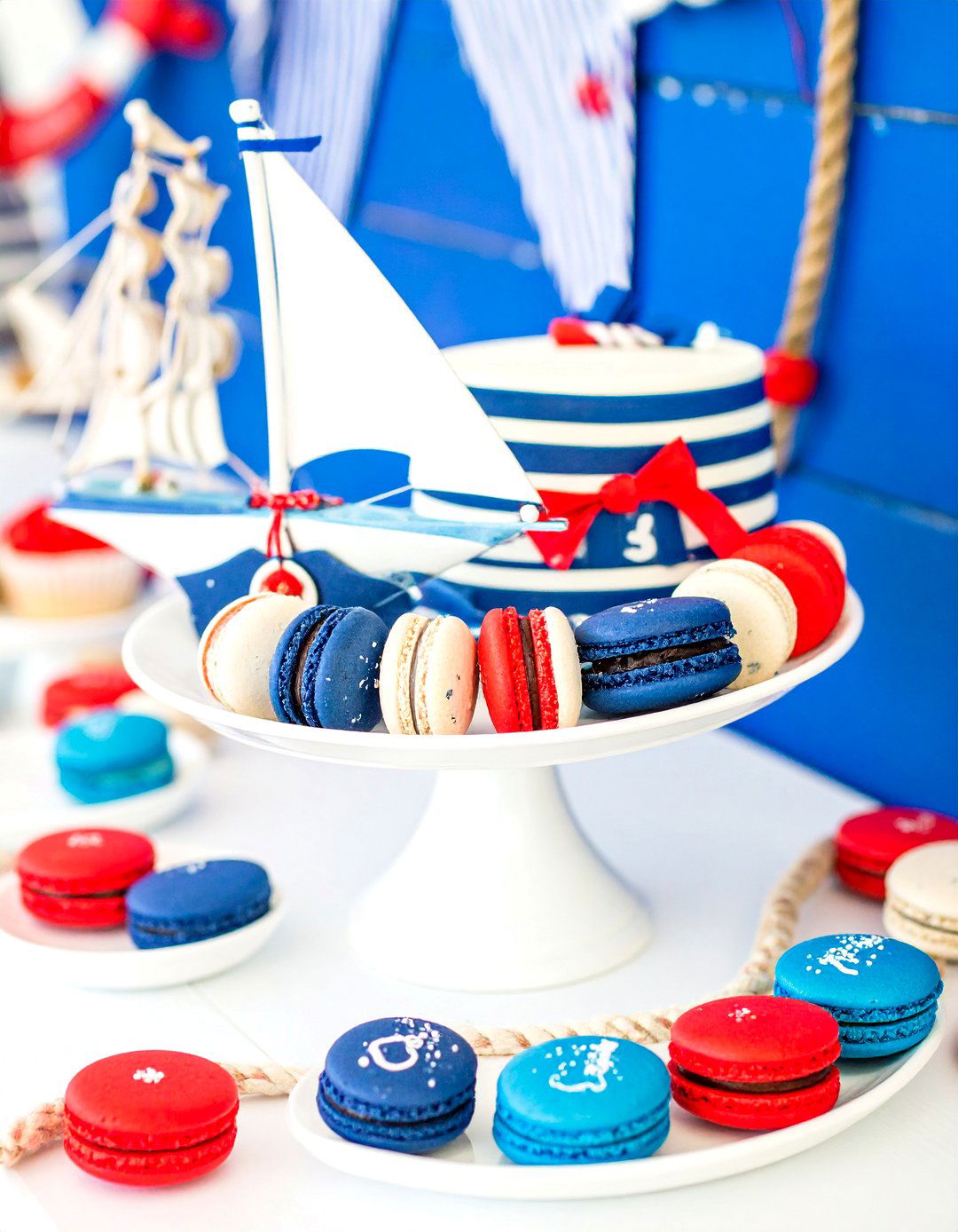 The Ahoy Its a Boy! Nautical Sweets - 30 baby shower dessert ideas