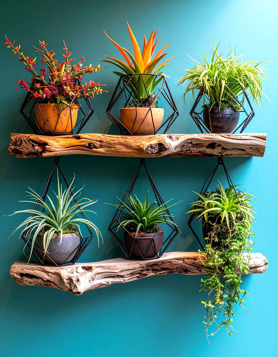 The Air Plant Sculpture Garden - 30 indoor garden ideas