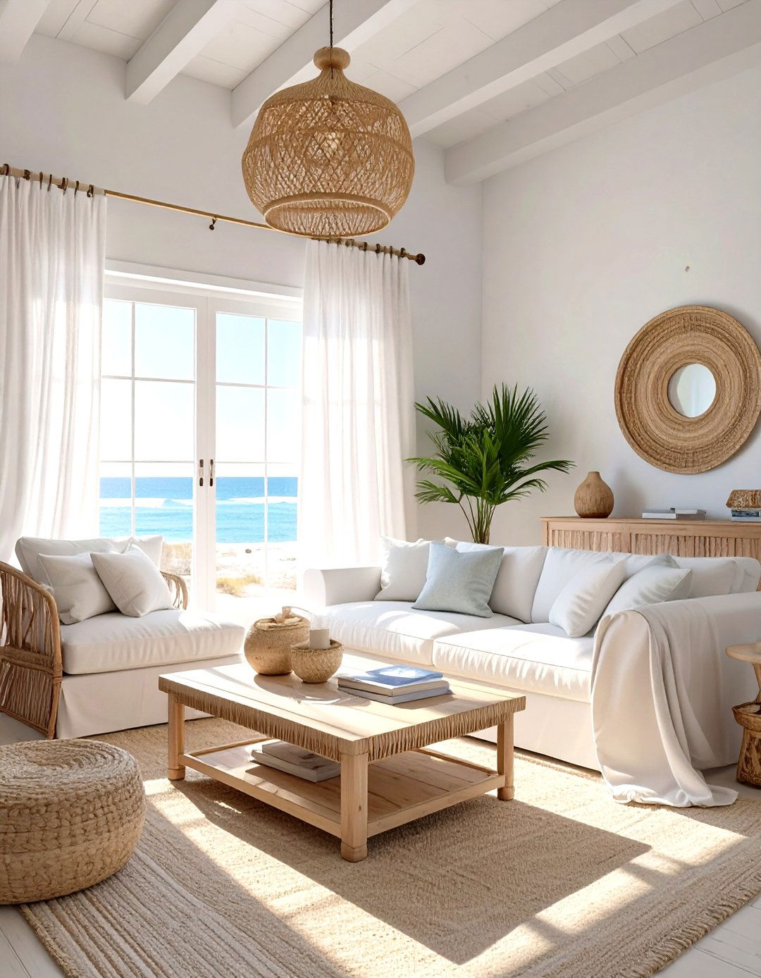 The Airy Coastal Sanctuary - 30 havenly interior design ideas