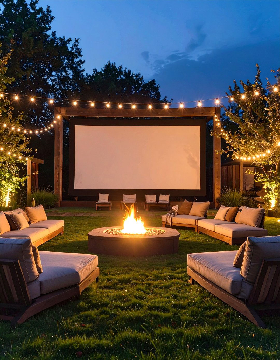 The Alfresco Cinema and Lounge - 30 buckhead landscape and design ideas