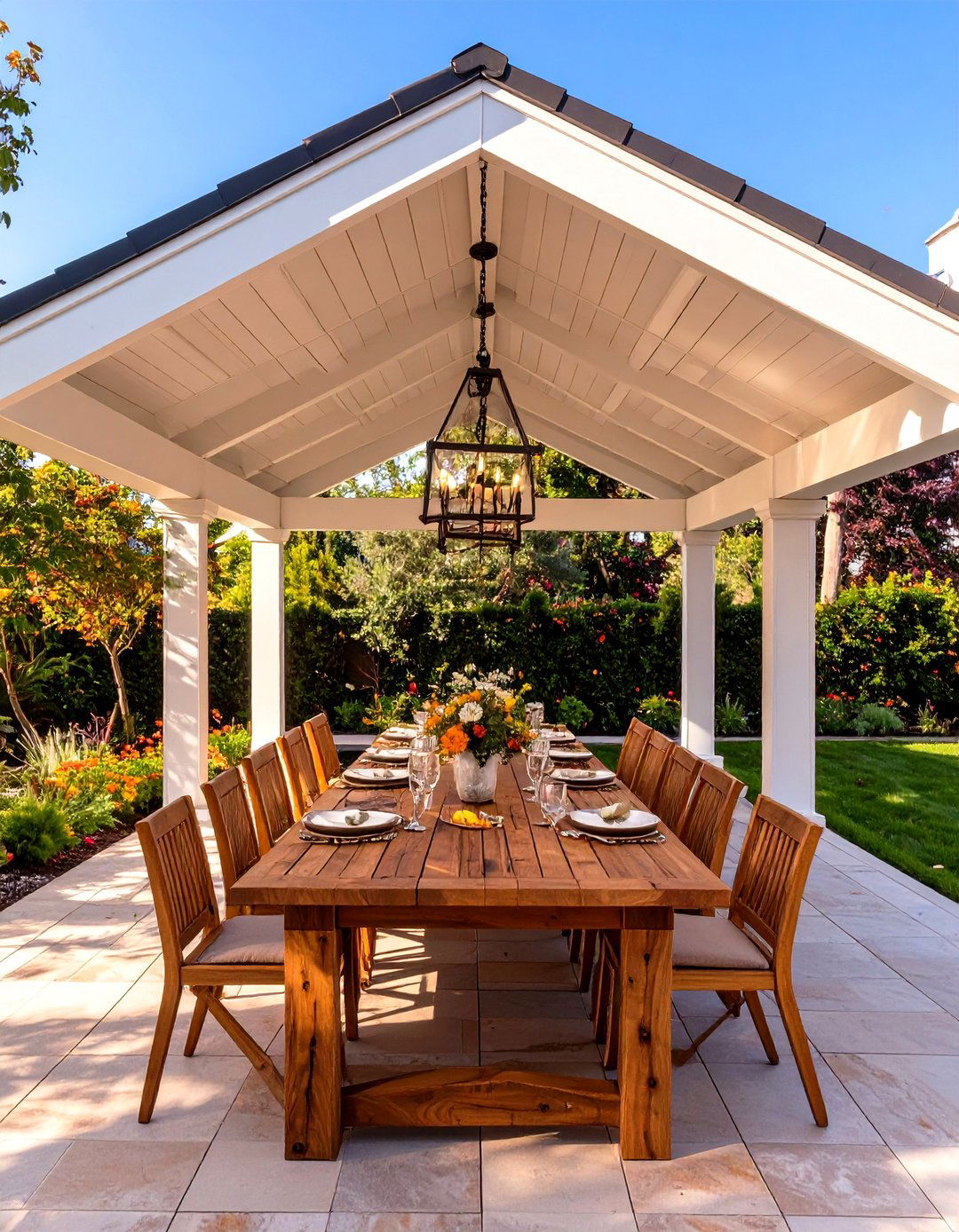 The Alfresco Dining Pavilion - 30 covered patio extension ideas