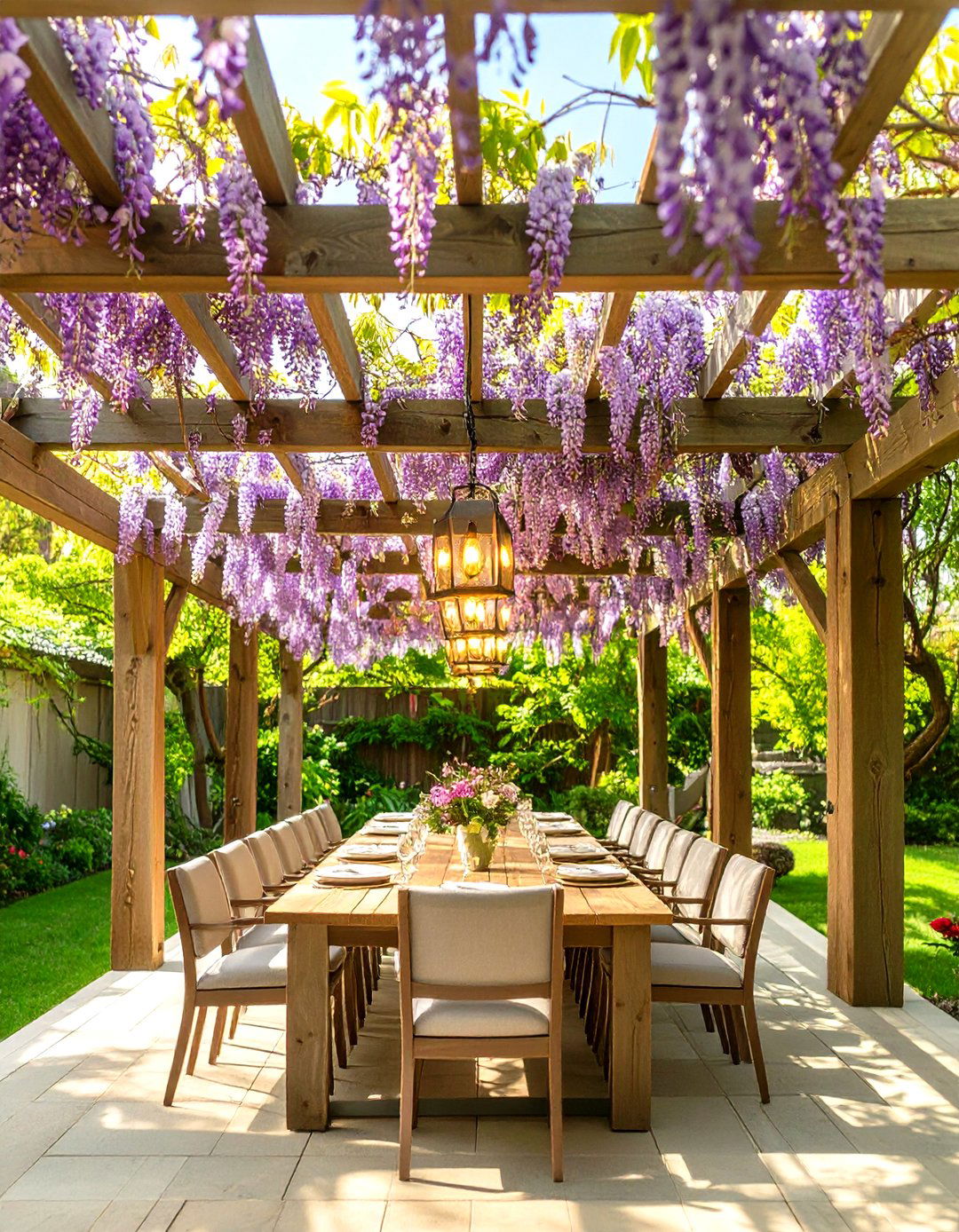 The Alfresco Dining Pergola Backyard - 30 cool backyard ideas