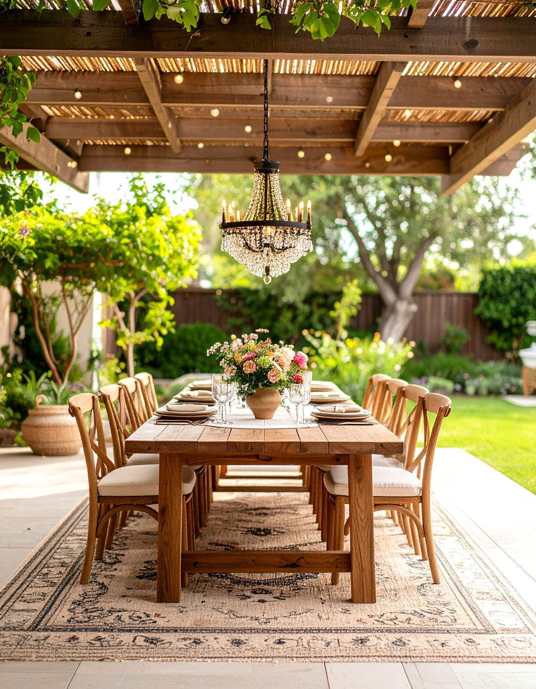 The Alfresco Dining Room Backyard - 30 backyard decor ideas