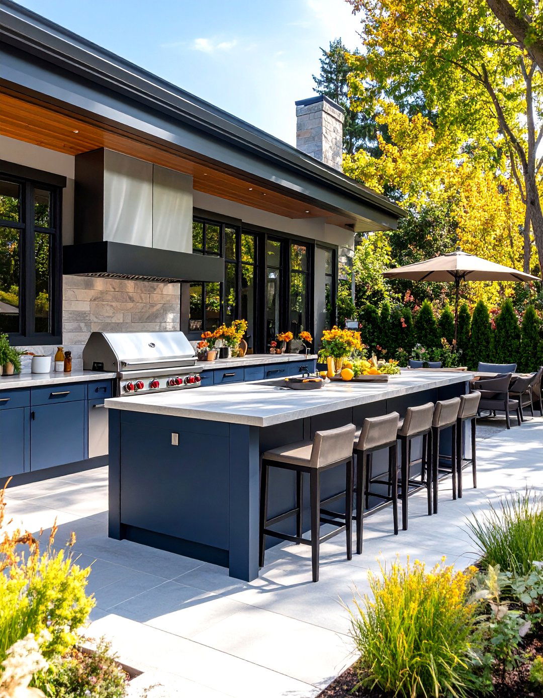 The Alfresco Kitchen and Bar Backyard - 30 backyard furniture ideas