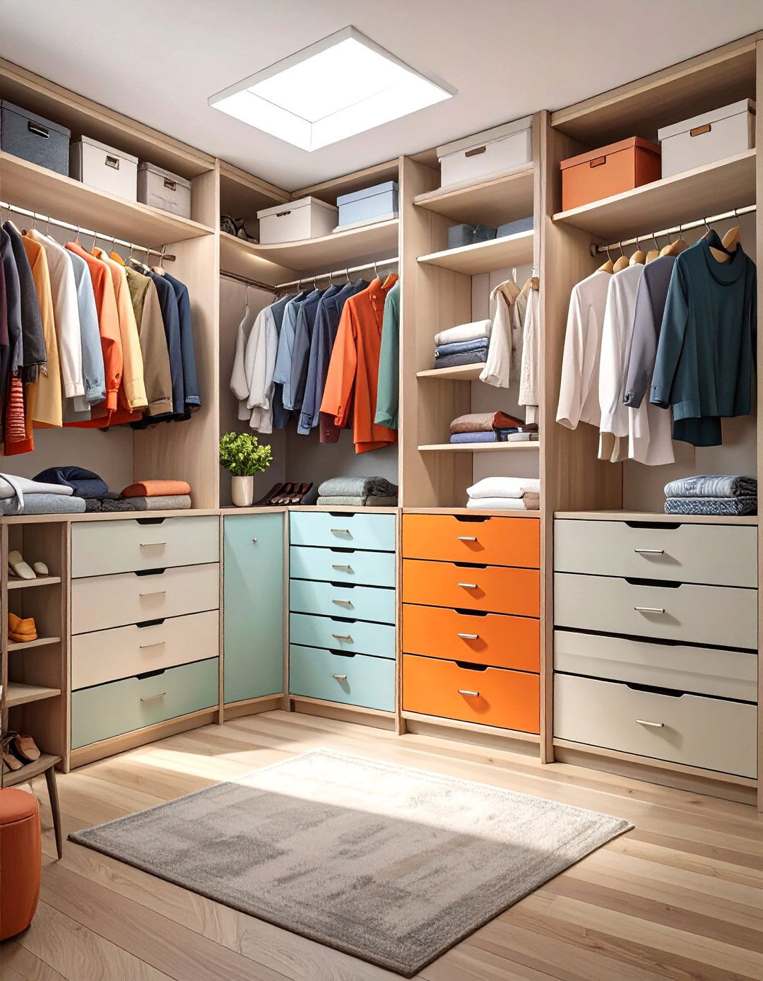 The All Drawer Closet System for Folded Items - 30 closet system ideas