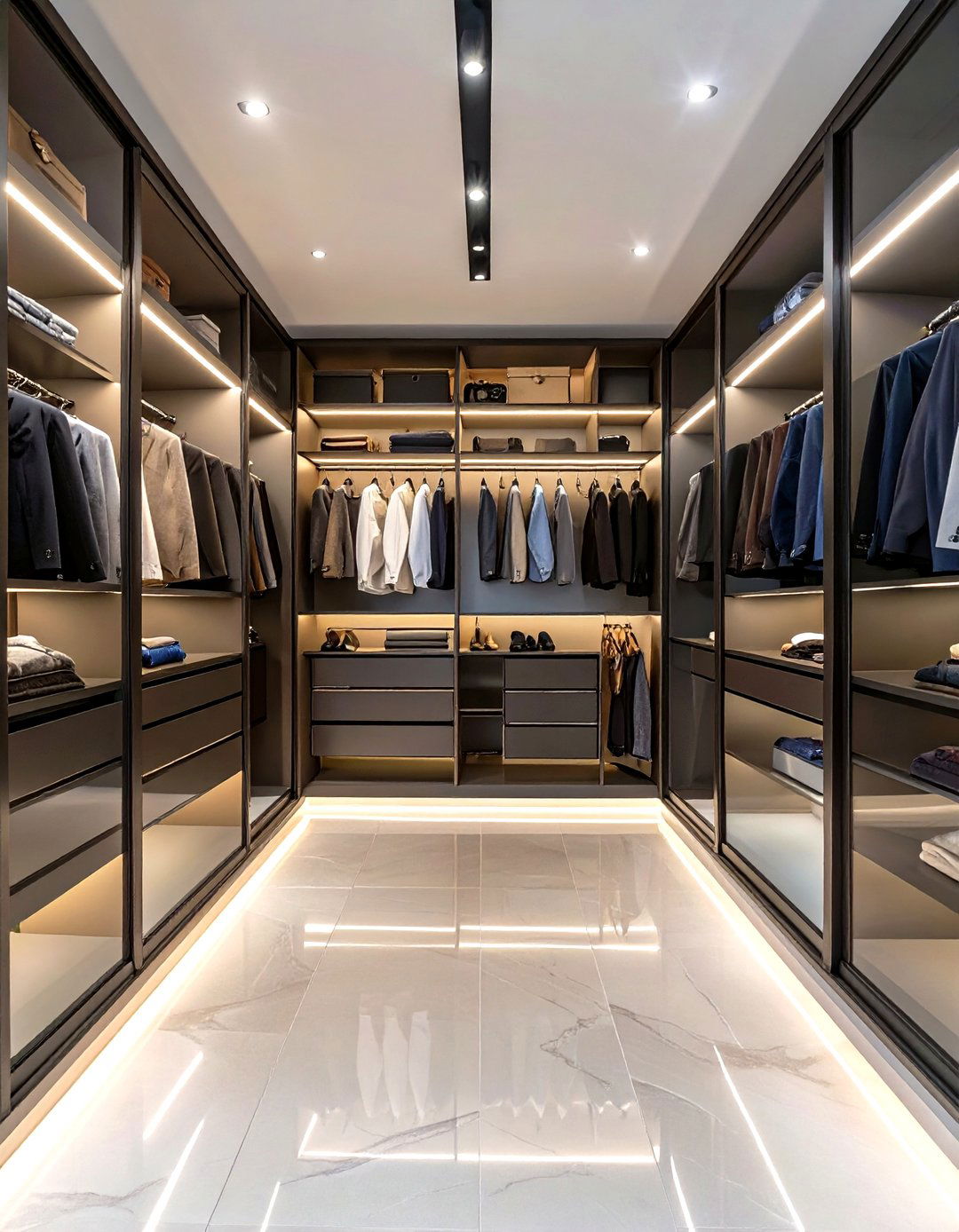 The All Glass Showcase Closet - 30 design closet online ideas