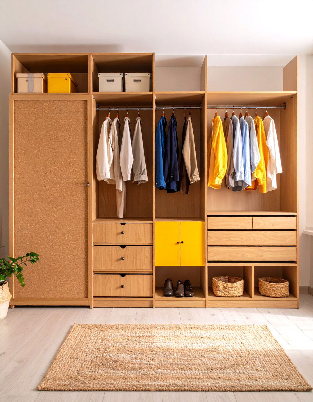 The All In One Family Command Center - 30 entry closet ideas